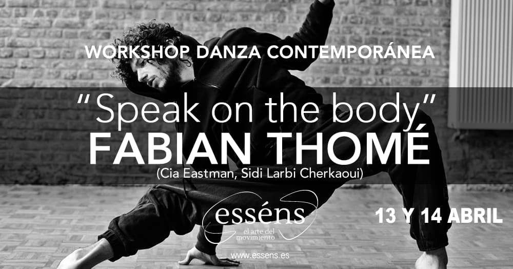 workshop danza contemporánea Fabian Thomé en Vigo